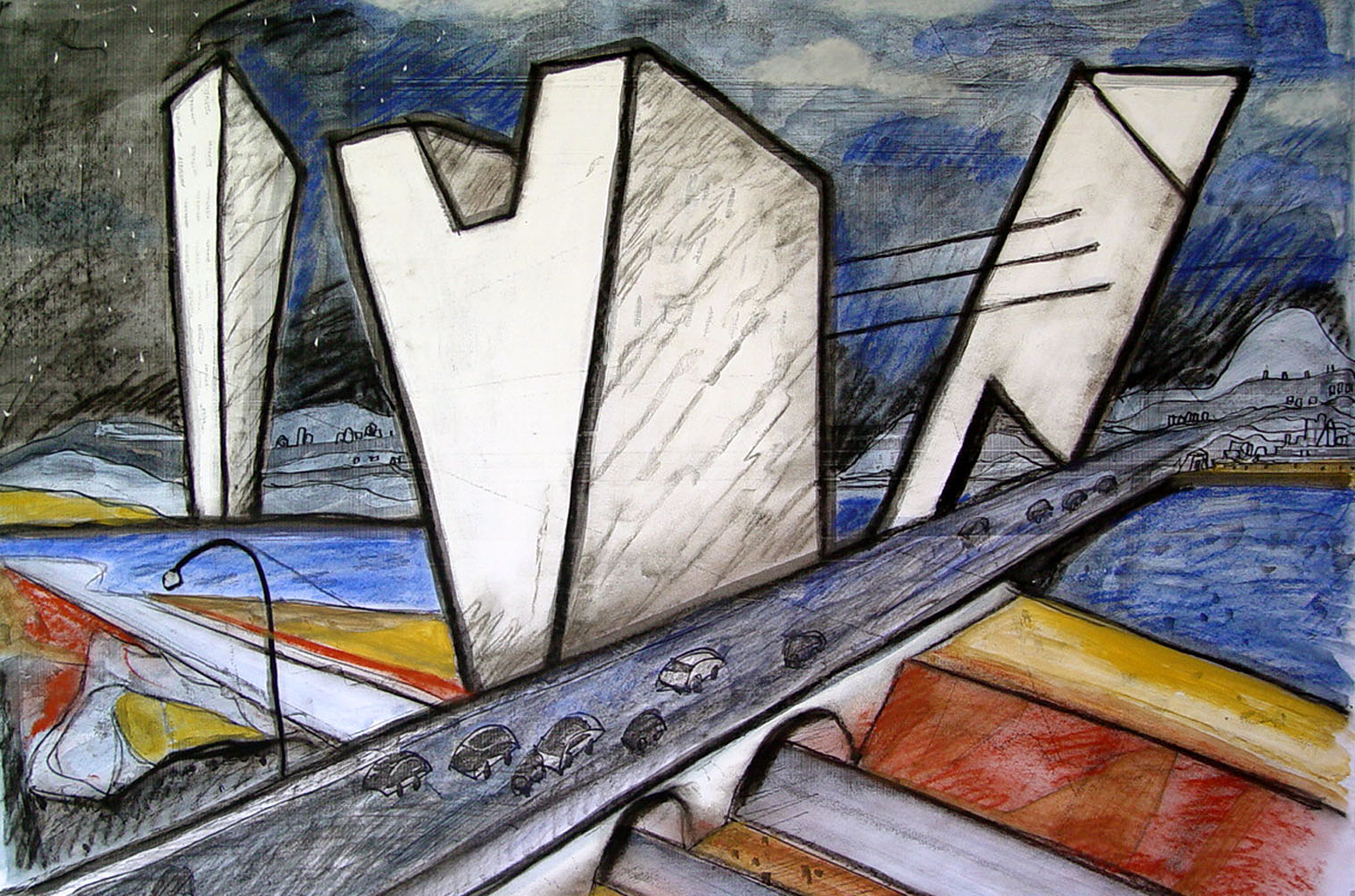 Bezerra, o santo, 1968 — Nanquim sobre papel